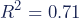 Rendered by QuickLaTeX.com \begin{equation*}R^2=0.71\end{equation*}